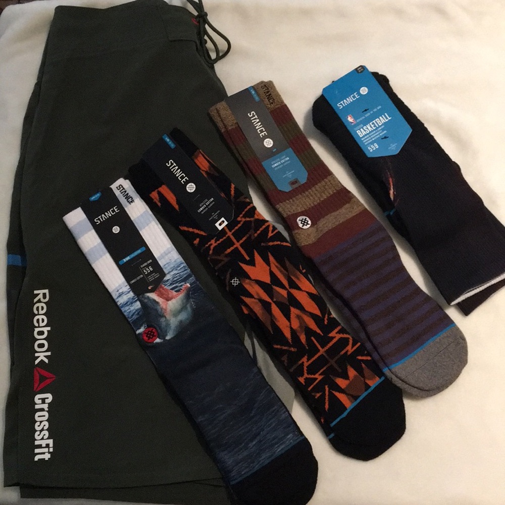 Stance socks and Crossfit shorts bundle